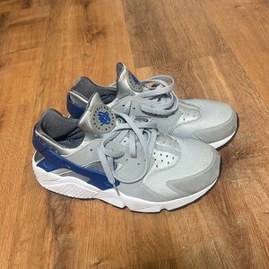 Blue and Gray Huarache’s